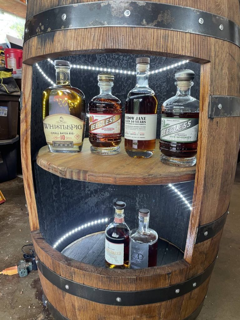 whiskey barrel bar,whiskey barrel cabinet
