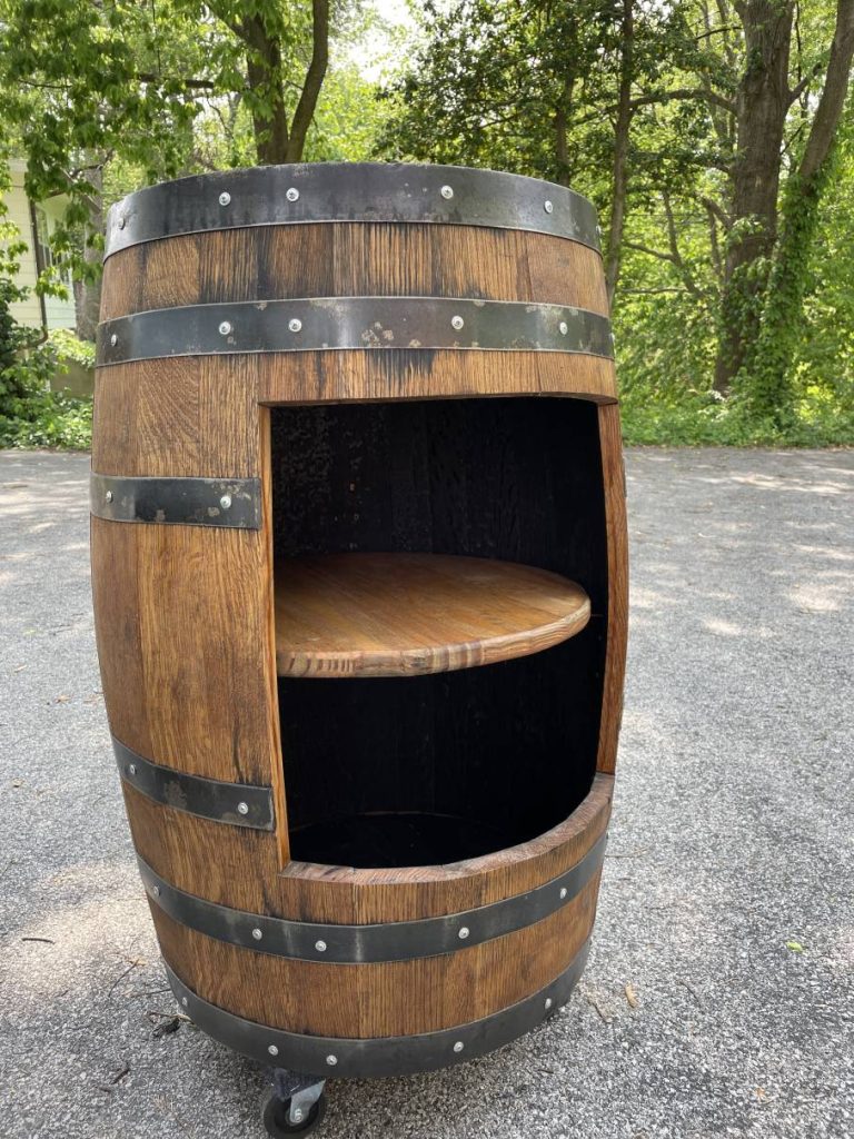 whiskey barrel bar,whiskey barrel cabinet